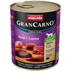 Вологий корм для собак Animonda GranCarno Adult Beef Lamb з яловичиною та ягнятим 800 г (AM-82742) Вологий корм для собак Animonda GranCarno Adult Beef Lamb з яловичиною та ягнятим 800 г (AM-82742)