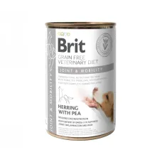 Вологий корм для собак Brit VetDiets Joint & Mobility з оселедцем та горохом 400 г (100271/5996)