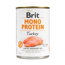 Корм для собак Brit Mono Protein Turkey с индейкой 400 г (100838/100060/9780) Корм для собак Brit Mono Protein Turkey с индейкой 400 г (100838/100060/9780)