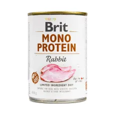 Корм для собак Brit Mono Protein Rabbit з кроликом 400 г (100835/100061/9797)