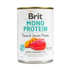 Корм для собак Brit Mono Protein Tuna & Sweet Potato с тунцом и бататом 400 г (100836/100055/9742) Корм для собак Brit Mono Protein Tuna & Sweet Potato с тунцом и бататом 400 г (100836/100055/9742)