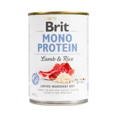 Корм для собак Brit Mono Protein Lamb & Rice с ягненком и рисом 400 г (100833/100053/9728) Корм для собак Brit Mono Protein Lamb & Rice с ягненком и рисом 400 г (100833/100053/9728)
