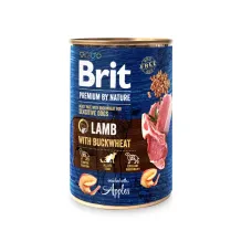 Корм для собак Brit Premium By Nature Lamb with Buckwheat з ягнятком та гречкою 400 г (100414/8614)