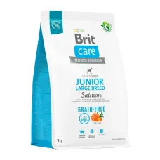 Сухой корм для собак Brit Care Dog Grain-free Junior Large Breed с лососем 3 кг (172200) Сухой корм для собак Brit Care Dog Grain-free Junior Large Breed с лососем 3 кг (172200)