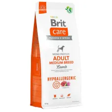Cухой корм для собак Brit Care Dog Hypoallergenic Adult Medium Breed с ягненком 12 кг (172216)