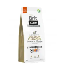 Сухий корм для виставкових собак Brit Care Dog Hypoallergenic Dog Show Champion з лососем та оселедцем 12 кг (172228)