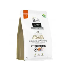 Сухий корм для виставкових собак Brit Care Dog Hypoallergenic Dog Show Champion з лососем та оселедцем 3 кг (172227)