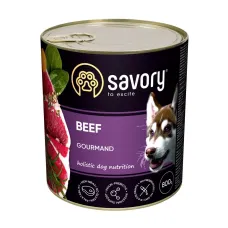 Вологий корм для собак Savory з яловичиною 800 г (30440) Вологий корм для собак Savory з яловичиною 800 г (30440)