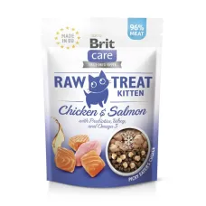 Ласощі для кошенят з чутливим травленням Brit Raw Treat Kitten 40 г (112187)