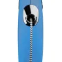 Рулетка для собак Flexi New Classic S поводок с тросом 5 м до 12 кг Синий (11782)