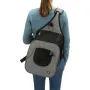 Сумка-перенесення для маленьких тварин Trixie Savina Front Carrier 30x33x26 см до 10 кг Чорно-сірий (28941)