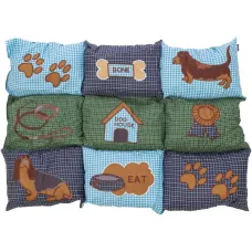 Матрац для собак Trixie Patchwork 80х55 см Різнокольоровий (37069) Матрац для собак Trixie Patchwork 80х55 см Різнокольоровий (37069)
