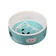 Миска для кота Trixie Mimi 300 мл Бірюзовий (24650)