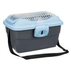 Переноска для грызунов Trixie Mini-Capri 40х22х30 см Сине-серый (39802)