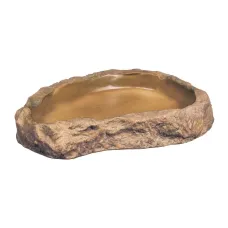 Кормушка для рептилий Exo Terra Feeding Dish L 21x18x3 см Коричневый (PT2812) Кормушка для рептилий Exo Terra Feeding Dish L 21x18x3 см Коричневый (PT2812)