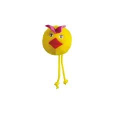 Игрушка для кота Природа Мяч с веревочками 5 см на резинке Желто-красный (PR240374) Игрушка для кота Природа Мяч с веревочками 5 см на резинке Желто-красный (PR240374)