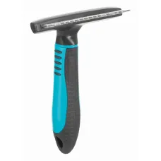 Гребінець для собак Trixie 10х15 см Чорно-блакитний (23793)