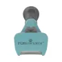 Фурмінатор для довгошерстих кішок FURminator Long Hair Small Cat S 4.5х10 см Блакитно-чорний (691660)