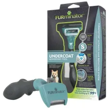 Фурмінатор для довгошерстих кішок FURminator Long Hair Small Cat S 4.5х10 см Блакитно-чорний (691660) Фурмінатор для довгошерстих кішок FURminator Long Hair Small Cat S 4.5х10 см Блакитно-чорний (691660)