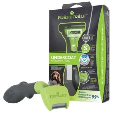 Фурмінатор для довгошерстих собак FURminator Long Hair Small Breed Dog S 4.5х10 см Зелено-чорний (691654) Фурмінатор для довгошерстих собак FURminator Long Hair Small Breed Dog S 4.5х10 см Зелено-чорний (691654)