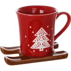 Чашка BonaDi Santa sleigh 150 мл DP230944 Чашка BonaDi Santa sleigh 150 мл DP230944