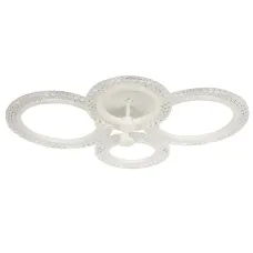 Стельова LED люстра Sunlight 5805/2+2 Білий