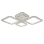 Стельова LED люстра Sunlight 70x53x8 см Білий (6063/2+2)