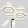 Стельова LED люстра Sunlight 6077/500 Білий