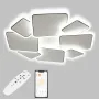 Стельова LED люстра Sunlight 50x7 см Білий (6082/500)