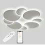 Стельова LED люстра Sunlight 6081/500 Білий