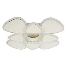 Стельова LED люстра Sunlight 5889/4+4 Білий