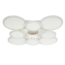 Стельова LED люстра Sunlight 5890/4+4 Білий