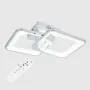Стельова LED люстра Sunlight 8036/2 СR Хром