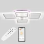 Стельова LED люстра Sunlight 5667/2+2 R білий