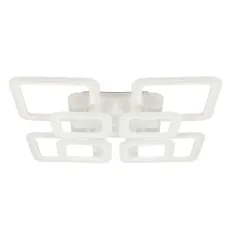 Стельова LED люстра Sunlight 5331/4+4 R білий