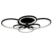 Полочная LED люстра Sunlight 5332/2+2+2 R черный