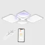 Стельова LED люстра Sunlight 5631/2+2 R білий