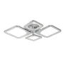 Стельова LED люстра Sunlight 5631/2+2 хром