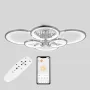 Стельова LED люстра Sunlight 5332/2+2+2 хром