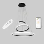Стельова LED люстра Sunlight 6026/4+6+8 Чорний