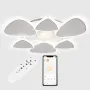 Стельова LED люстра Sunlight 5889/3+3 Білий