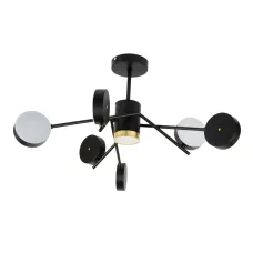 Люстра стельова Sunlight N4182/6 Чорний Люстра стельова Sunlight N4182/6 Чорний
