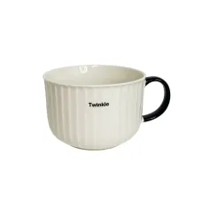 Чашка порцелянова A-PLUS 6167/ 3183 Twinkle 800 мл Білий Чашка порцелянова A-PLUS 6167/ 3183 Twinkle 800 мл Білий