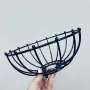 Кошик для фруктів DECOR ART Модерна 25х25х11 см Чорний 1042