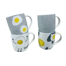 Набір чашок Milika M0520-SDM020-1380 4 шт 350 мл Funny Eggs Набір чашок Milika M0520-SDM020-1380 4 шт 350 мл Funny Eggs