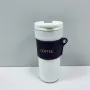 Термочашка с крышкой Stenson 6784 450 мл Белый