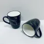 Чашка фарфоровая BonaDi 905-238 360 мл Black Marble