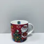 Чашка порцелянова Stenson R96411 Merry Christmas Ведмедики 360 мл