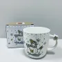Чашка фарфоровая BonaDi 311-135 Beautiful Winter Снеговик 360 мл