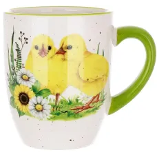 Чашка BonaDi Chicks of spring 340 мл Різнокольоровий DP231600 Чашка BonaDi Chicks of spring 340 мл Різнокольоровий DP231600